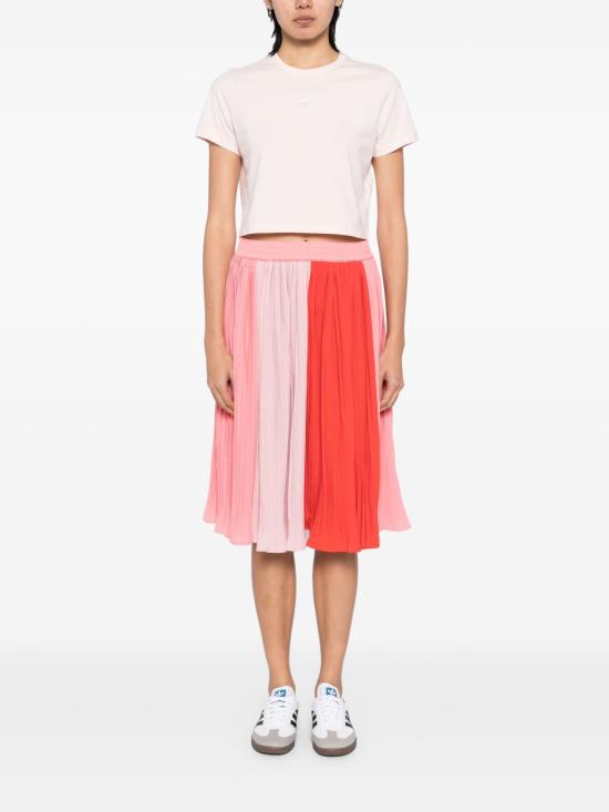 25SS 메종키츠네 베이비 폭스 패치 베이비 티셔츠 MW00105KJ00080140 ROSEWATER DOM - MAISON KITSUNE