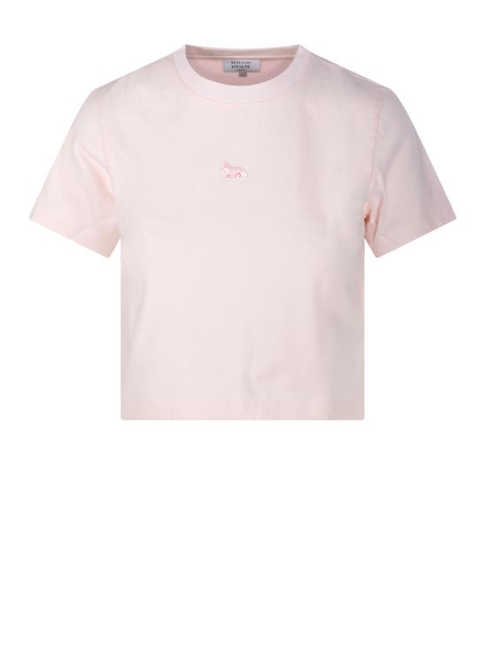  메종키츠네 베이비 폭스 패치 베이비 티셔츠 MW00105KJ0008 0140 ROSEWATER DOM