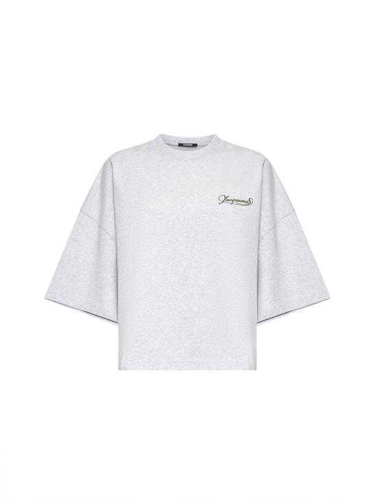 25SS 자크뮈스 반팔 티셔츠 251JS21621029CN GRAY DOM