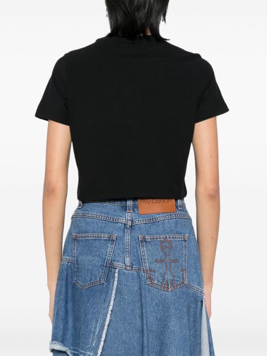  메종키츠네 베이비 폭스 패치 베이비 티셔츠 MW00105KJ0008P199 BLACK DOM - MAISON KITSUNE