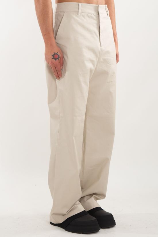 25SS 엘리엇에밀 스트레이트 팬츠 M 10 185 ST18 Beige - HELIOT EMIL