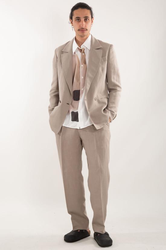 25SS 코스투메인 수트 자켓 DONATIEN TRAGAKI Y11702 Beige - COSTUMEIN