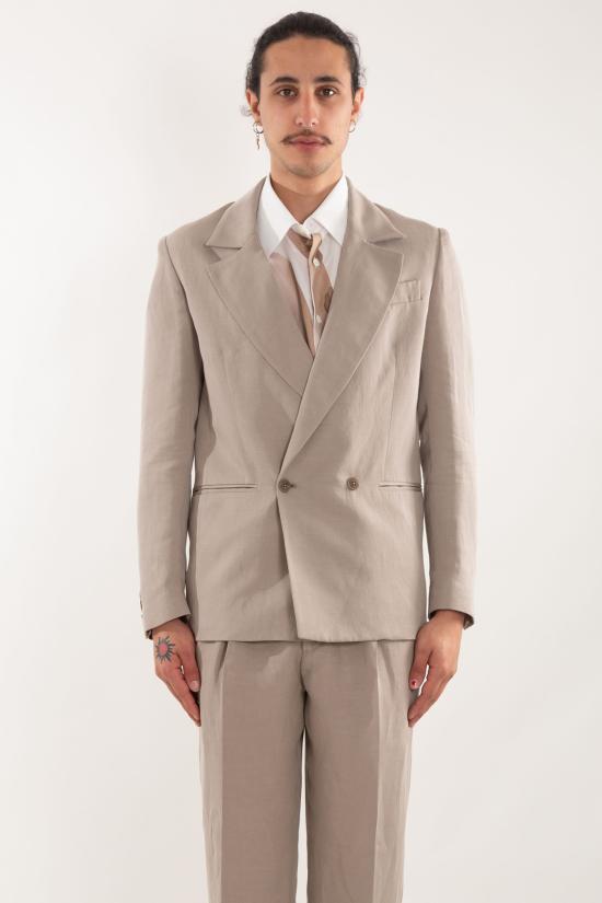 25SS 코스투메인 수트 자켓 DONATIEN TRAGAKI Y11702 Beige