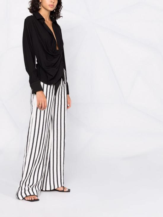 25SS 자크뮈스 블라우스 213SH002 1020990 Black - JACQUEMUS