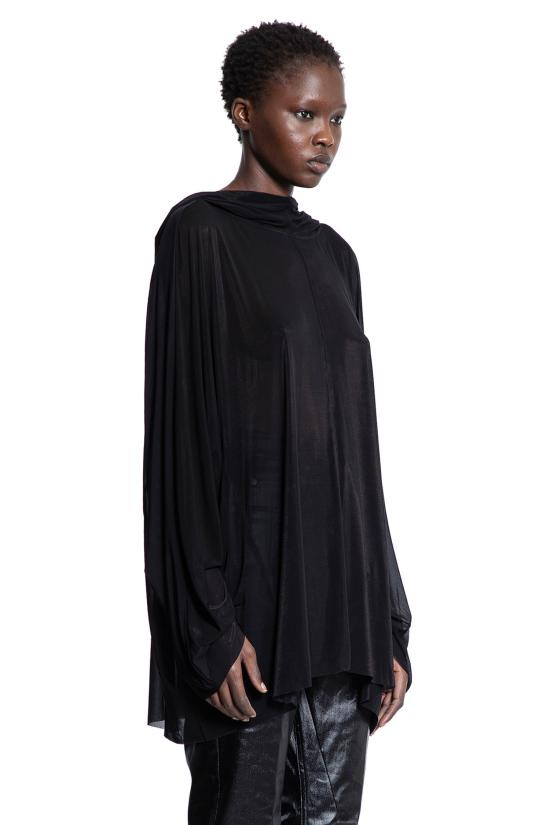  릭 오웬스 긴팔 티셔츠 RO01E7285BZ09 Black - RICK OWENS