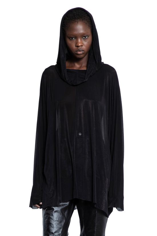  릭 오웬스 긴팔 티셔츠 RO01E7285BZ09 Black - RICK OWENS