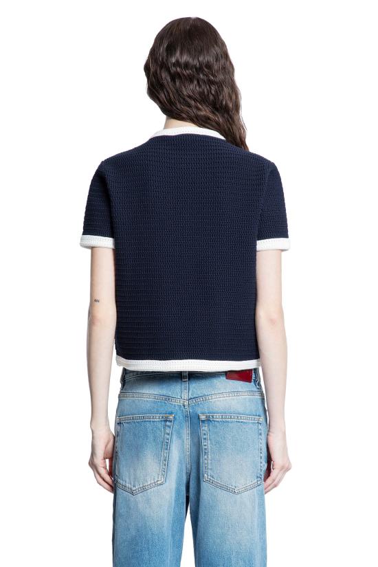  구찌 반팔 티셔츠 819373XKEOT4144 Blue - GUCCI