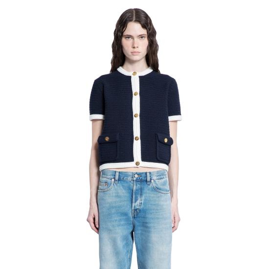  구찌 반팔 티셔츠 819373XKEOT4144 Blue