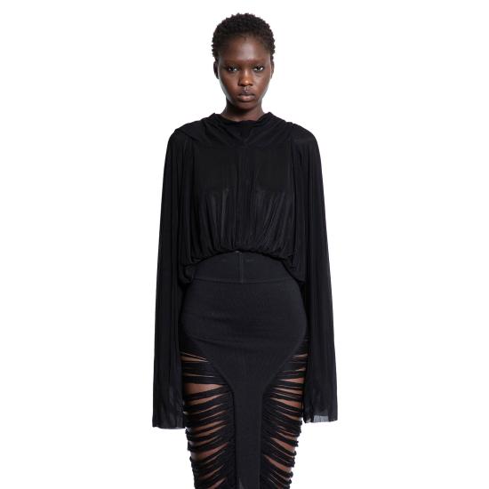  릭 오웬스 긴팔 티셔츠 RO01E7278BZ09 Black