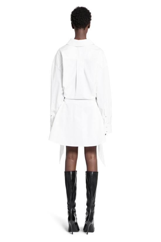 뮈글러 숏 원피스 24F1RO16062591003 White - MUGLER