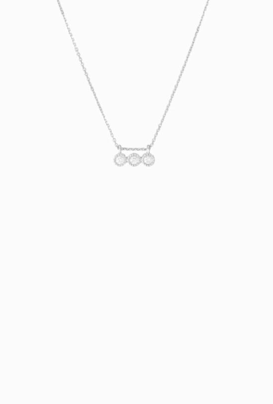  제니 권 디자인스 목걸이/팬던트 제니 권 디자인 3 다이아몬드 목걸이 14K 옐로우/화이트/로즈 골드 - JENNIE KWON DESIGNS