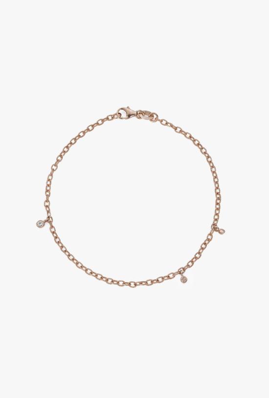  제니 권 디자인스 팔찌 제니 권, 그린 사파이어 다이아몬드 문 드롭 브레이슬릿 디자인 - JENNIE KWON DESIGNS