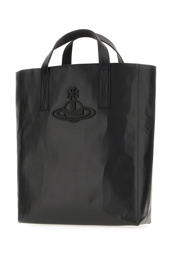 25SS 비비안웨스트우드 토트백 4D02000BUL00AN N401 BLACK - VIVIENNE WESTWOOD