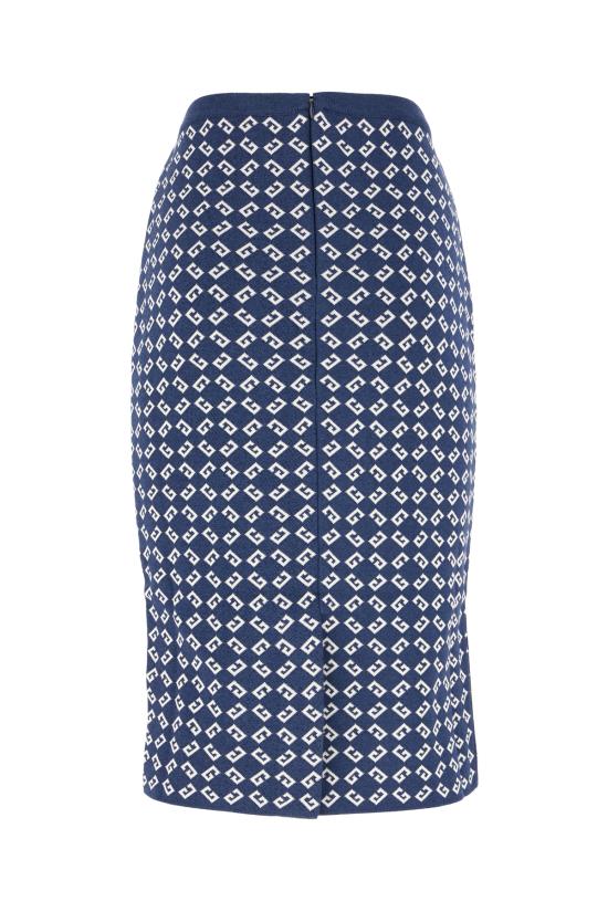 25SS 지방시 숏 스커트 BW40Y64ZQ3 457 DENIM BLUE - GIVENCHY