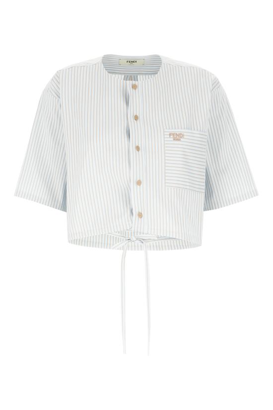 25SS 펜디 반팔 티셔츠 FS8241AQ3L F1SA1 ANAIS