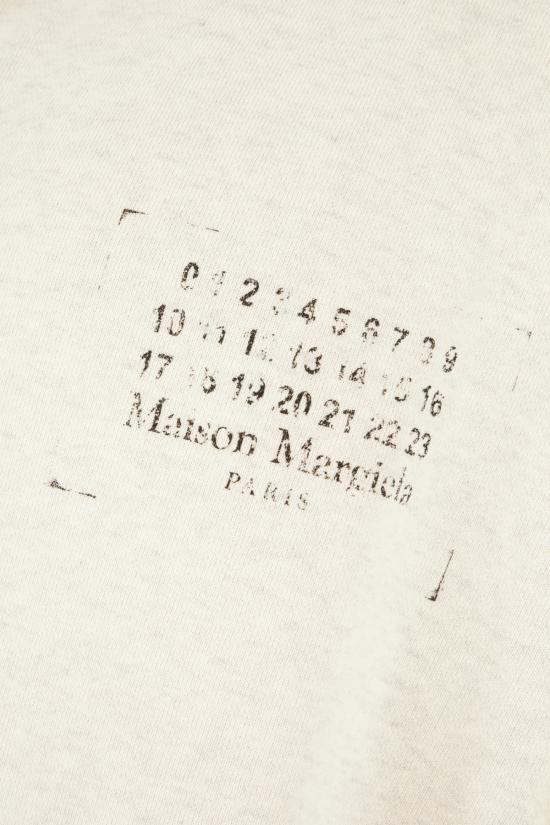 25SS 마르지엘라 후드 티셔츠 S50HG0048S25614 105M ECRU MELANGE - MAISON MARGIELA