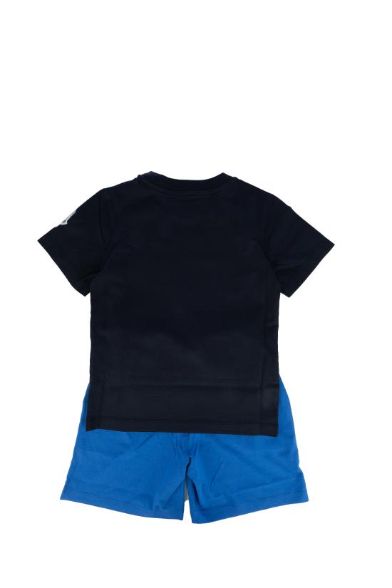 25SS [키즈] 몽클레어 트레이닝웨어/오버롤/세트 8M0001389AFV F77 Blu - MONCLER