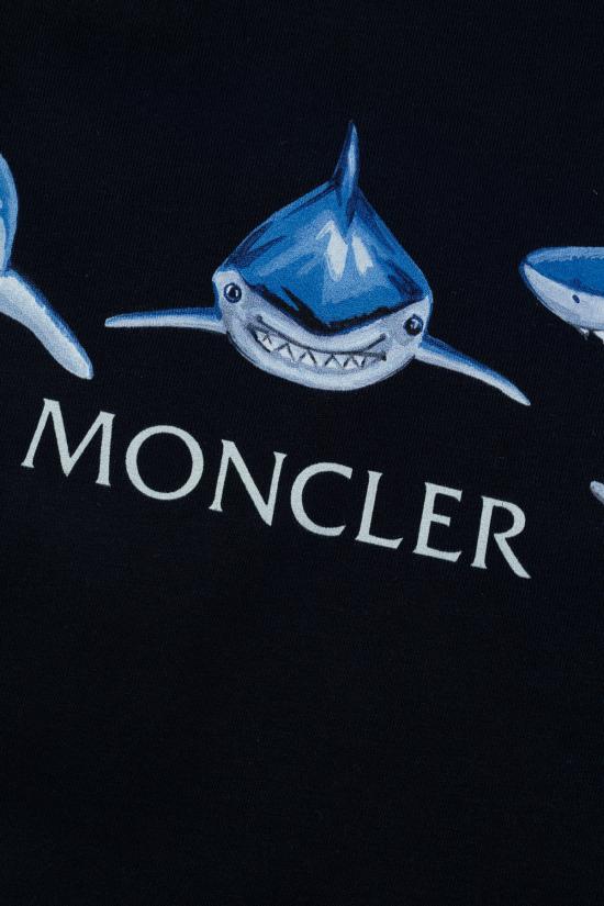 25SS [키즈] 몽클레어 트레이닝웨어/오버롤/세트 8M0001389AFV F77 Blu - MONCLER