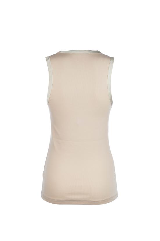 25SS 파비아나 필리피 민소매 티셔츠 JED275F606L396 1261 Sabbia - FABIANA FILIPPI