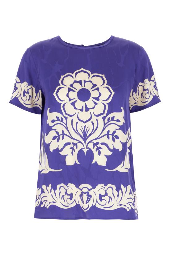 25SS 에트로 반팔 티셔츠 WRJA0025AK894 X0883 STAMPA FONDO BLU