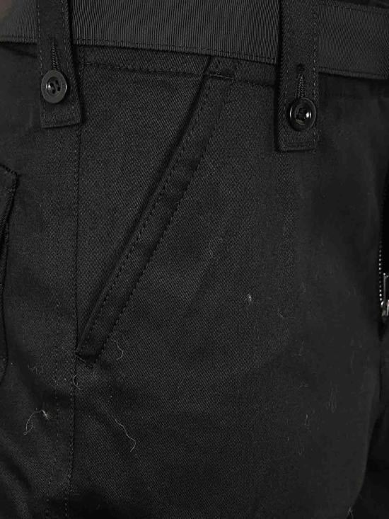  사카이 스트레이트 팬츠 2407350 Black - SACAI