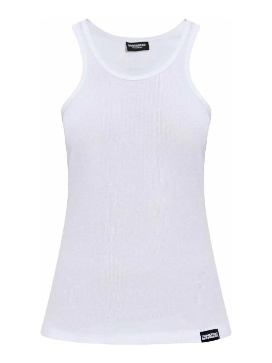  디스퀘어드2 민소매 티셔츠 D8D05580011012 White