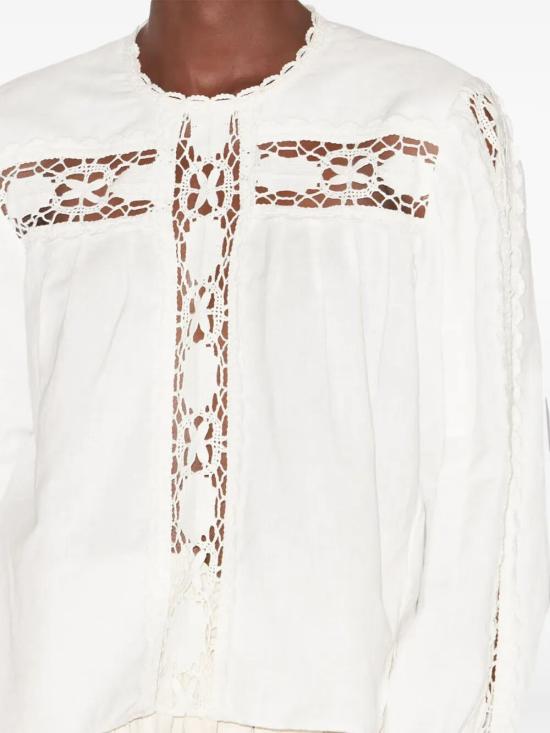 25SS 이자벨마랑에뚜왈 블라우스 HT0581FAC1J14E WHITE - ISABEL MARANT ETOILE