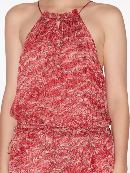 25SS 이자벨마랑에뚜왈 롱 원피스 RO0669FAC1J07E RED - ISABEL MARANT ETOILE