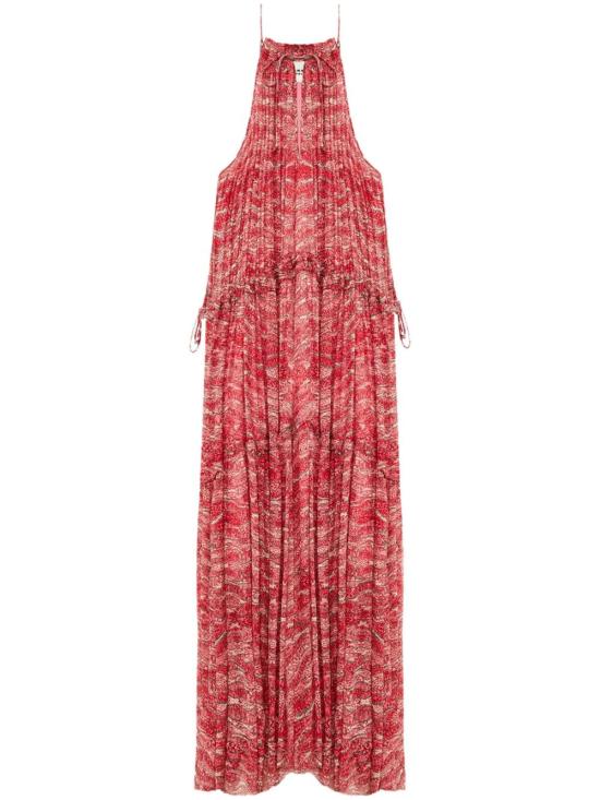 25SS 이자벨마랑에뚜왈 롱 원피스 RO0669FAC1J07E RED