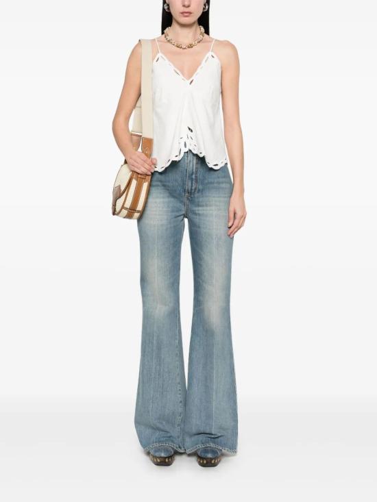 25SS 이자벨마랑에뚜왈 민소매 티셔츠 HT0537FAC1J12E WHITE - ISABEL MARANT ETOILE