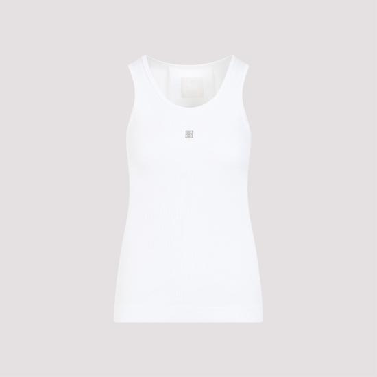 25SS 지방시 민소매 티셔츠 BW70CH3YHY WHITE - GIVENCHY