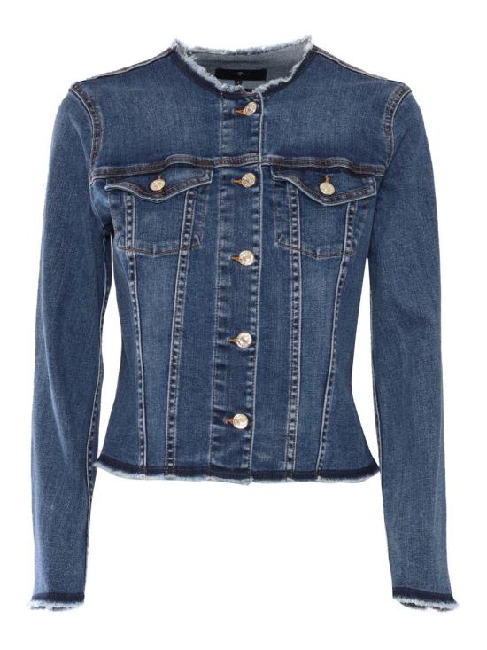 25SS 세븐포올맨카인드 데님 자켓 7U53544A Light Blue 232577 BLUE