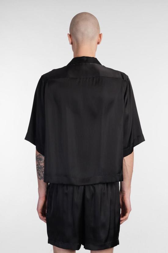 25SS 사피오 반팔 셔츠 413825 PE25UN380701 Black - SAPIO