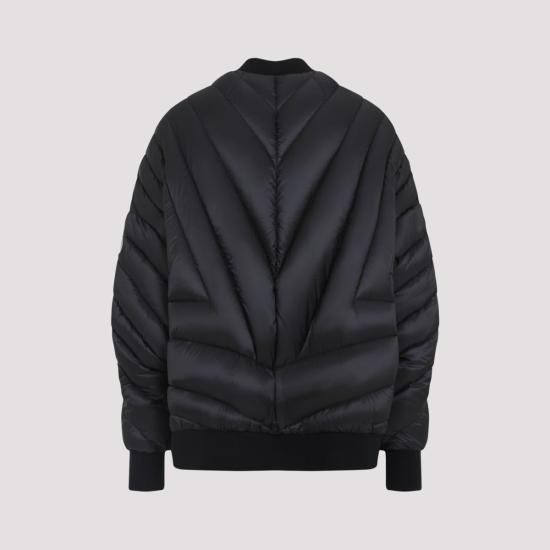 25SS 릭오웬스 몽클레어 봄버 자켓 J209N1A00001 M4424 999 Black - RICK OWENS MONCLER