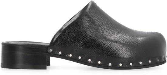  아워레가시 뮬/슬리퍼 A2257NCB BlackSuppleCowHide - OUR LEGACY