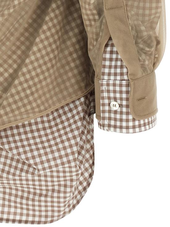  마르지엘라 블라우스 S51DT0016MTJ024114 BROWN - MAISON MARGIELA