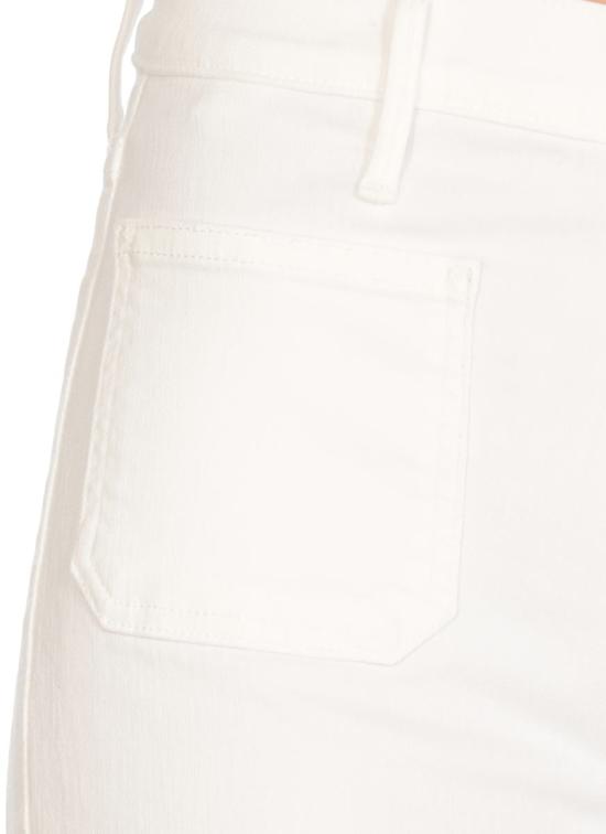 25SS 마더 데님 팬츠 10765 753 APATCH POCKET UNDERCOVERFOT WHITE - MOTHER