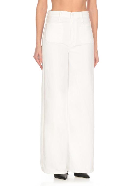 25SS 마더 데님 팬츠 10765 753 APATCH POCKET UNDERCOVERFOT WHITE - MOTHER