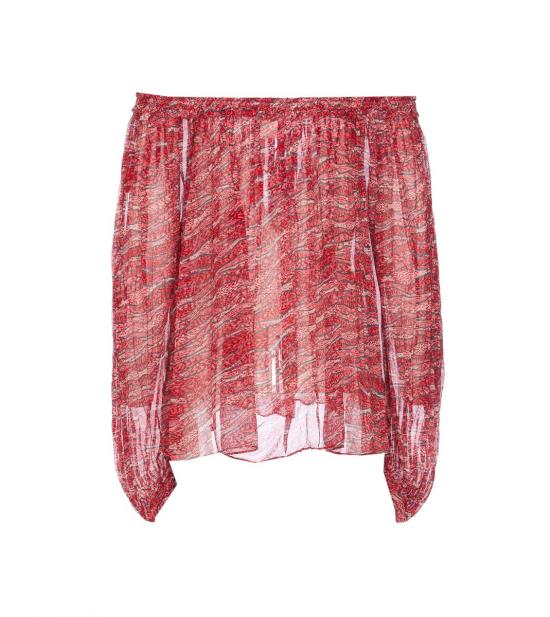 25SS 이자벨마랑에뚜왈 긴팔 티셔츠 HT0346FB C1J07E70RD RED - ISABEL MARANT ETOILE