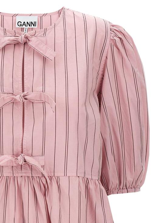 25SS 가니 숏 원피스 W0357395 PINK - GANNI