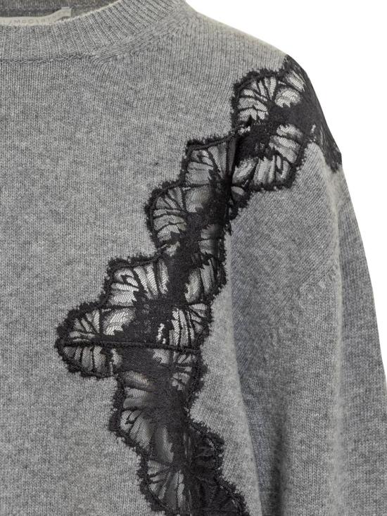 24FW 스텔라 맥카트니 스웨터 6K08113S2504 1262 GREY - STELLA MCCARTNEY