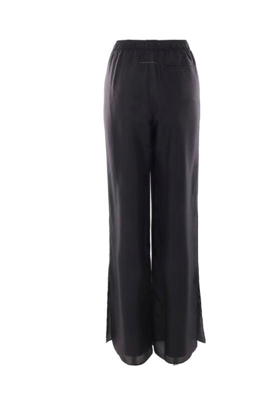 25SS MM6 메종마르지엘라 스트레이트 팬츠 S52KA0529M35244 900 Black - MM6 MAISON MARGIELA