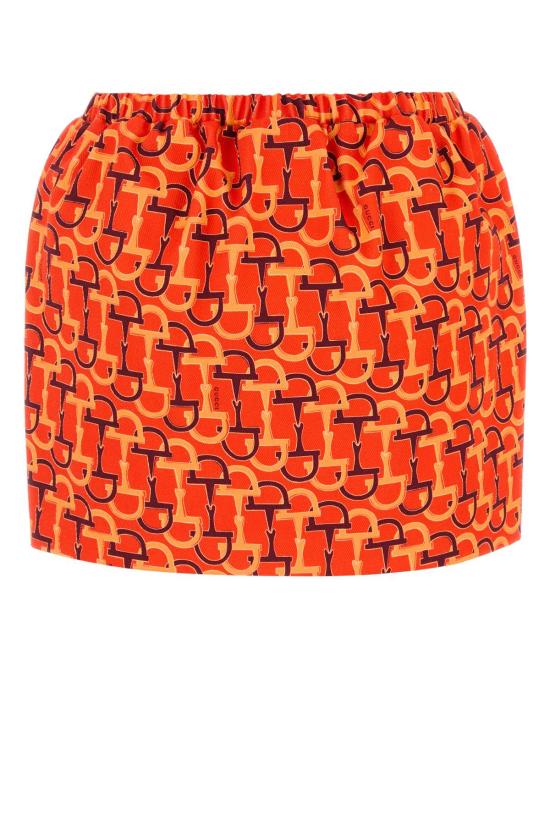25SS 구찌 숏 스커트 832799ZAS9N 7033 Printed - GUCCI