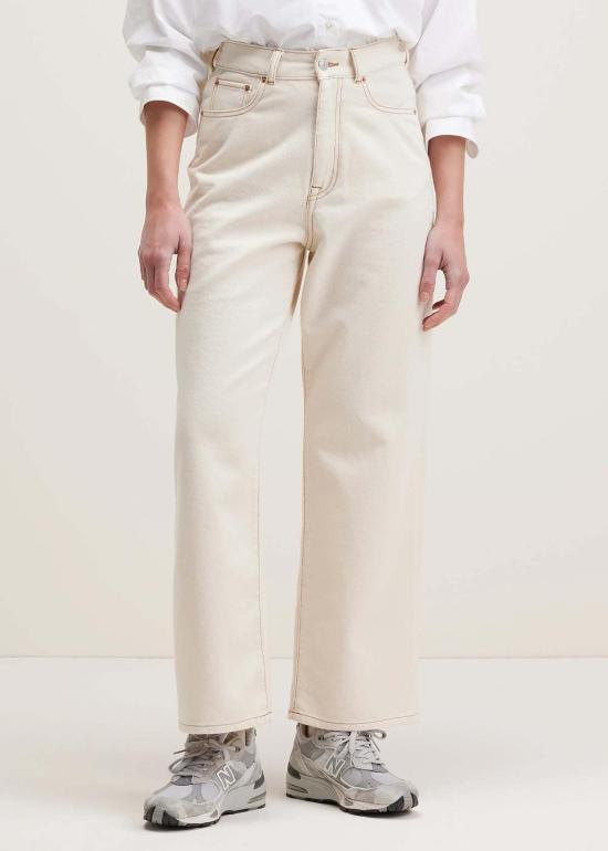  벨로즈 스트레이트 팬츠 포커 진 내추럴 - BELLEROSE