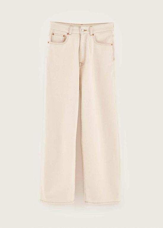  벨로즈 스트레이트 팬츠 포커 진 내추럴 - BELLEROSE