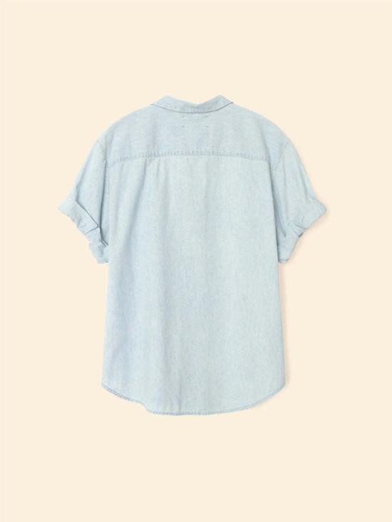  시레나 셔츠 채닝 셔츠 에어 블루 - XIRENA