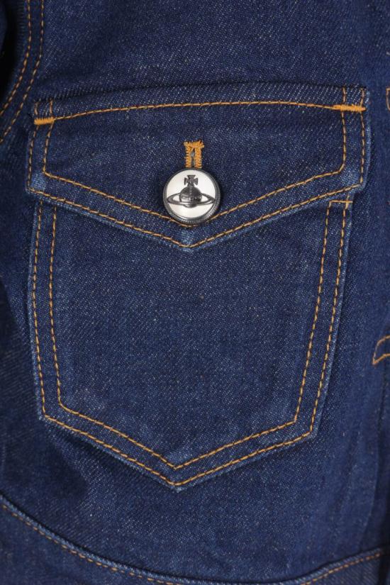 25SS 비비안웨스트우드 데님 자켓 19010018W0162K406 BLUE - VIVIENNE WESTWOOD