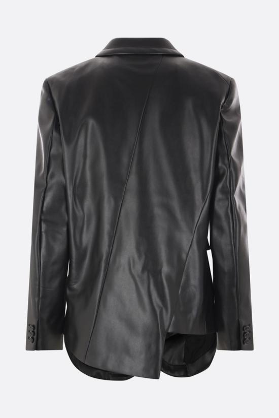 24FW 꼼데가르송 가죽 자켓 GNJ021W241BLACK Black - COMME DES GARCONS