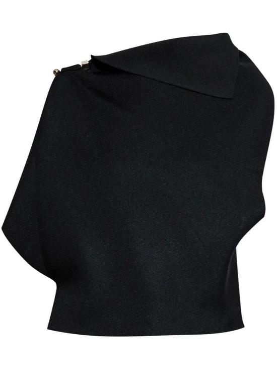 25SS 자크뮈스 반팔 티셔츠 251KN607 2437 990 Black