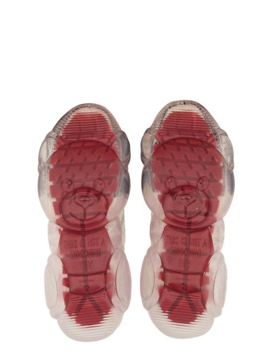  모스키노 스니커즈 MA15283G1I MM310A Beige - MOSCHINO